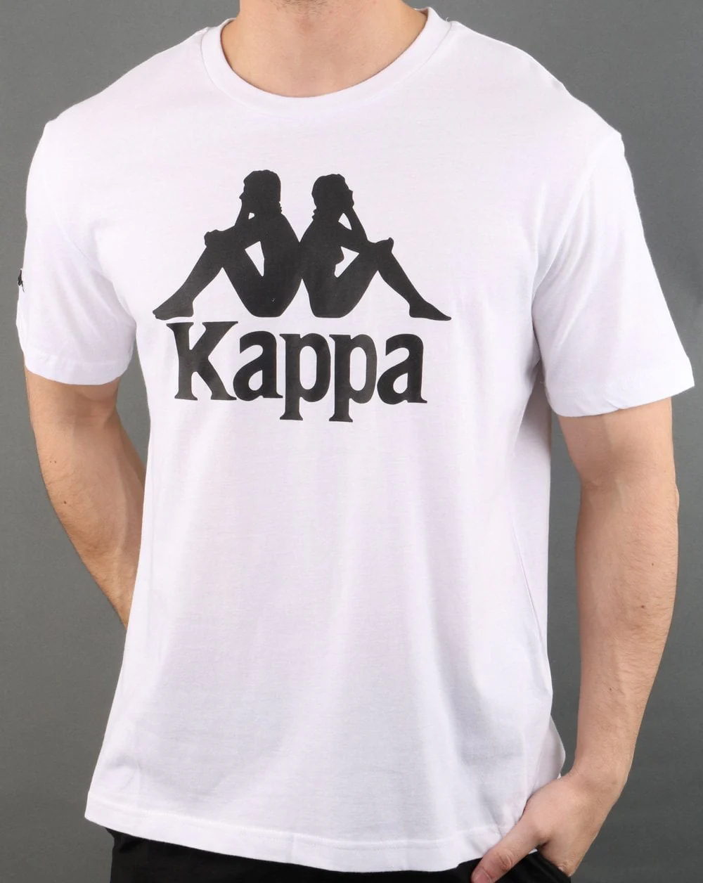 Kappa Tahiti T-shirt White/Black - Image 2