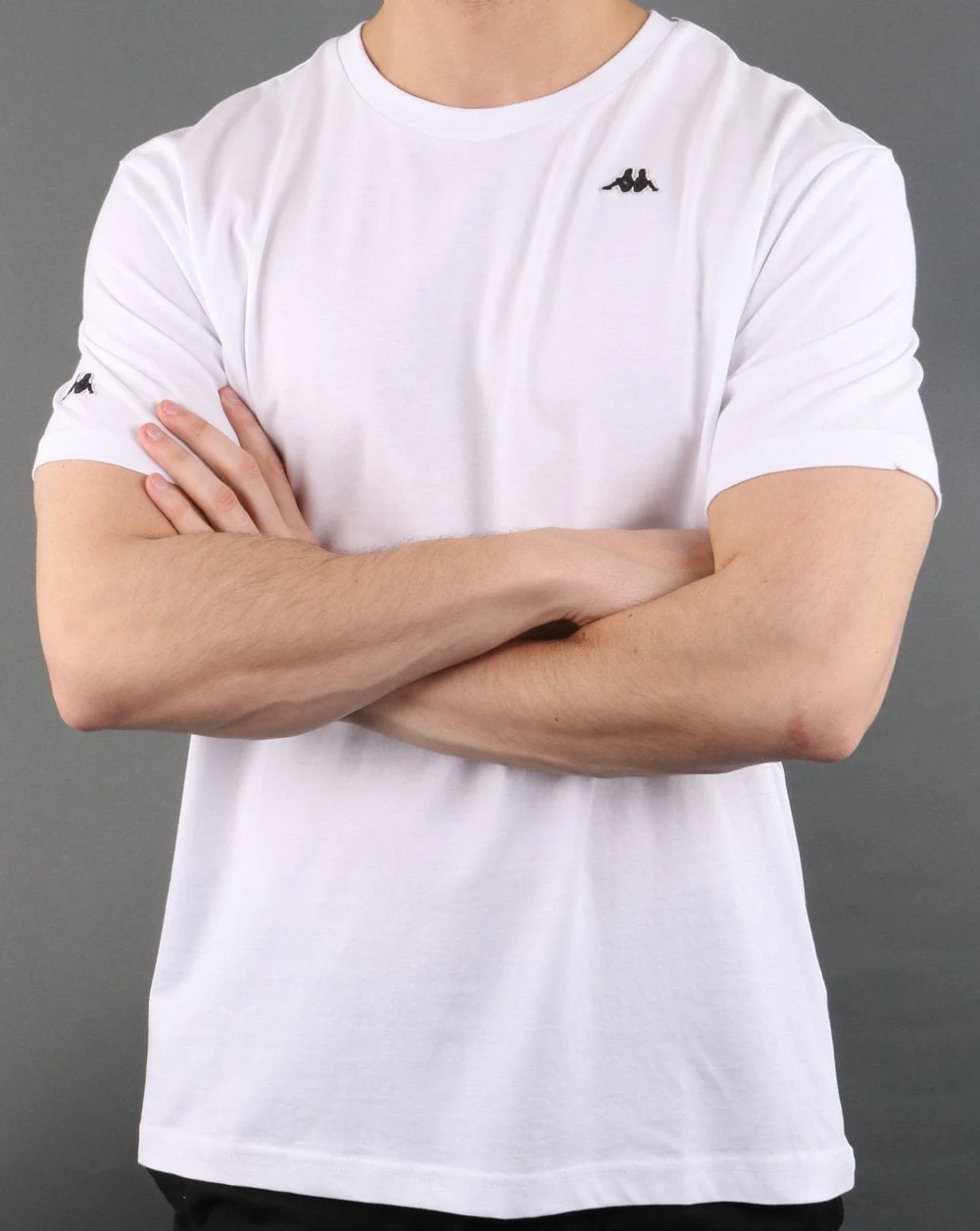 Kappa Taylor T-shirt White/Black - Image 3