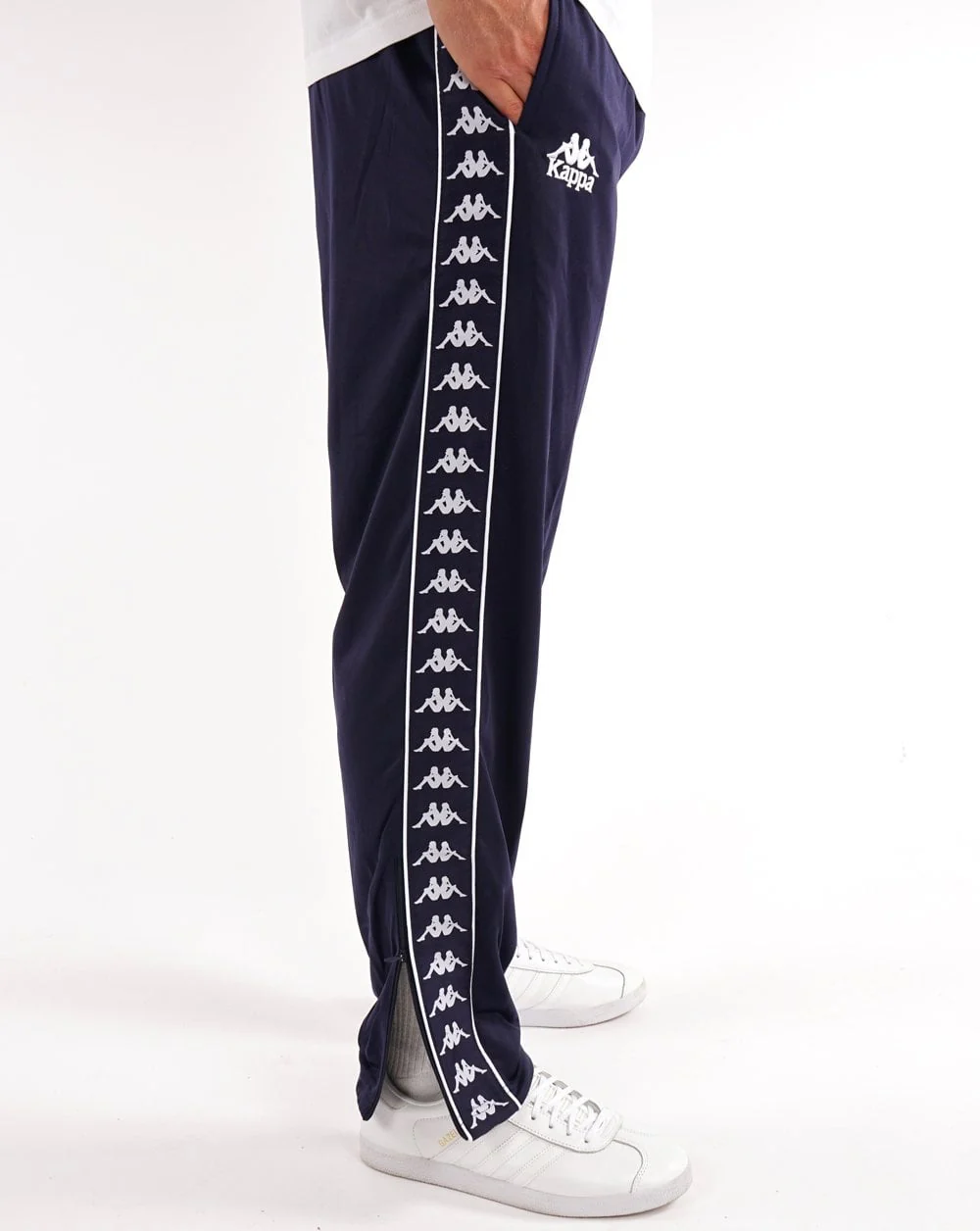 Kappa Ulrich Track Pants Navy - Image 3