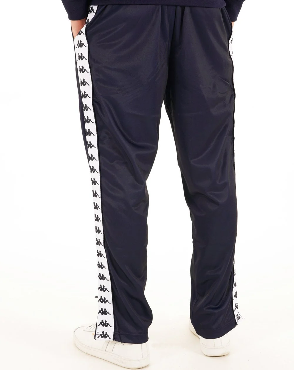 Kappa Ulrich Track Pants Navy Blue - Image 2