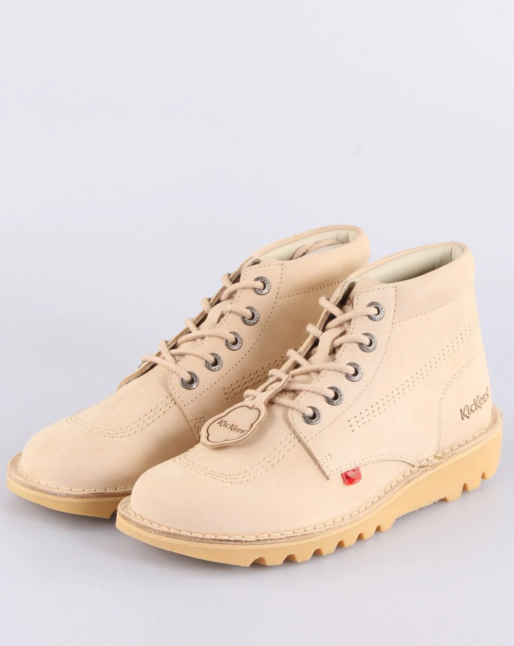 Kickers Kick Hi Nubuck Boot Light Tan - Image 2