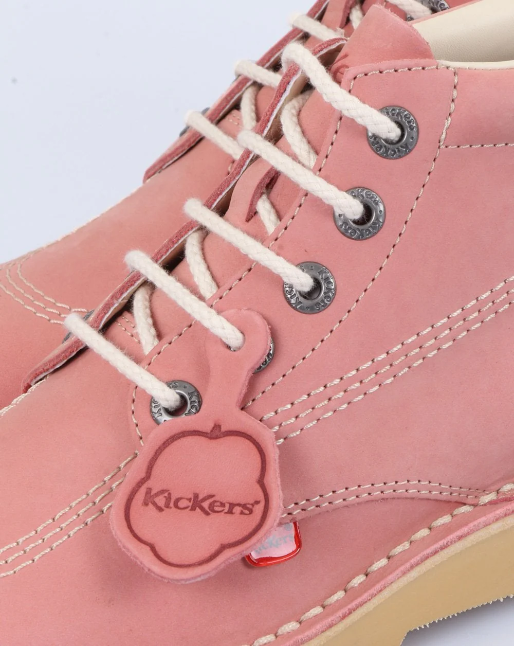 Kickers Kick Hi Nubuck Boot Pink - Image 3
