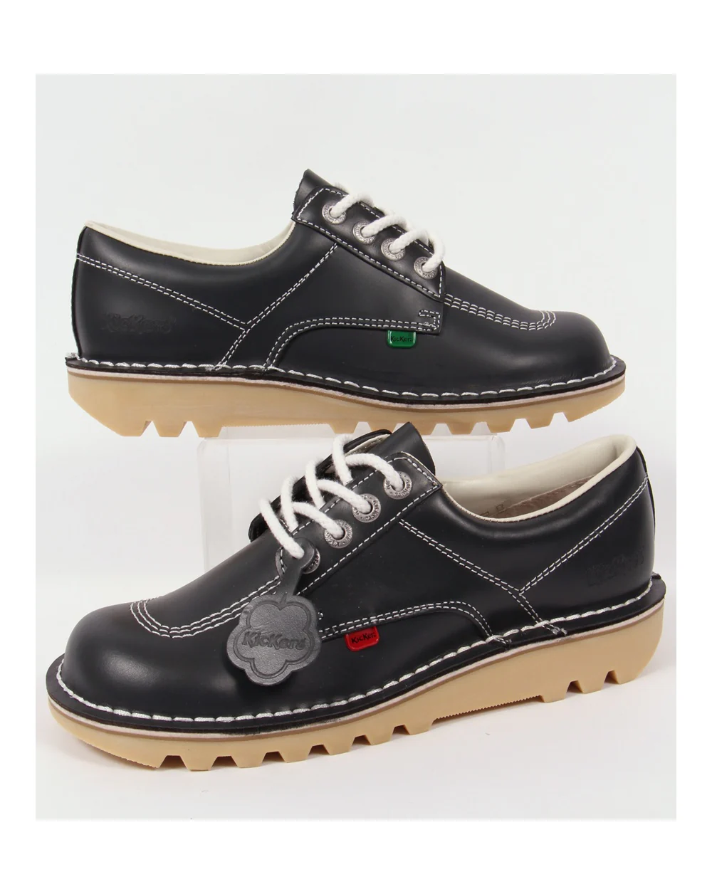 Kickers Kick Lo Shoes Navy Blue