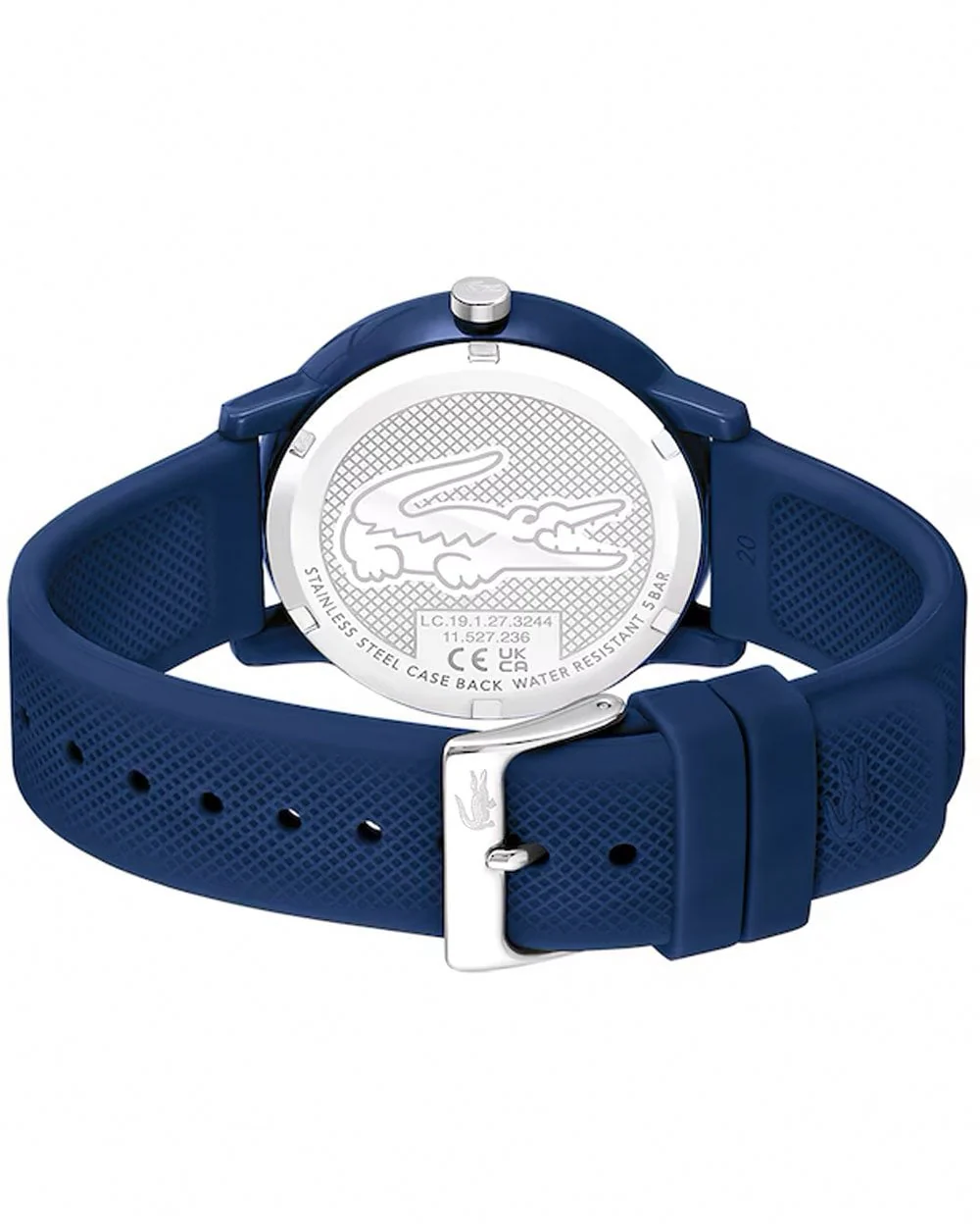 Lacoste 12.12 Blue Silicone Strap Watch - Image 2