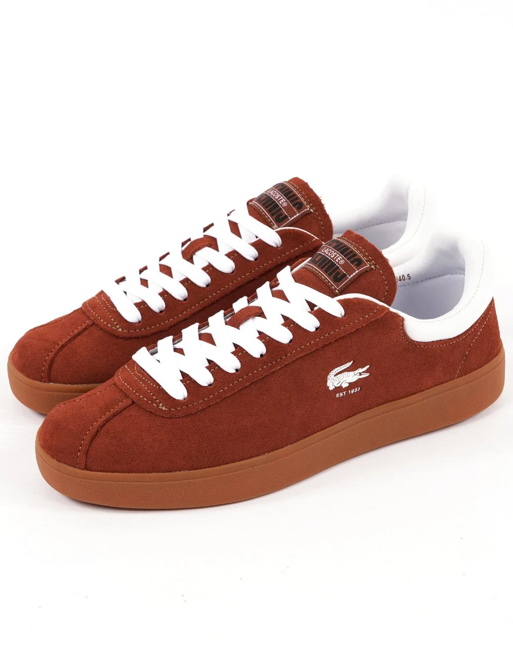Lacoste Baseshot Trainer Brown/Gum - Image 2