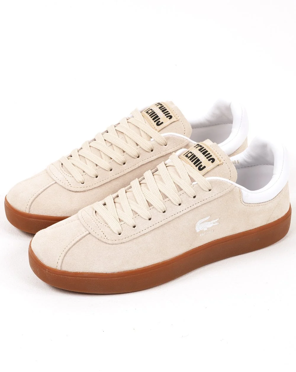 Lacoste Baseshot Trainer Off White/Gum - Image 2