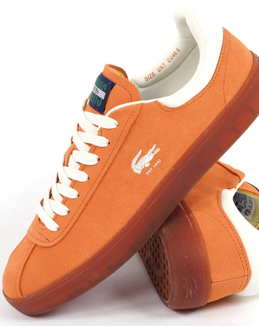 Lacoste Baseshot Trainer Orange/Gum