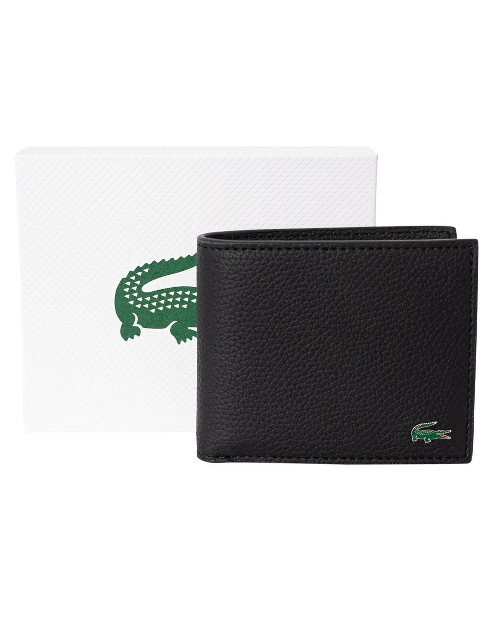 Lacoste Billfold Coin Wallet Black - Image 3