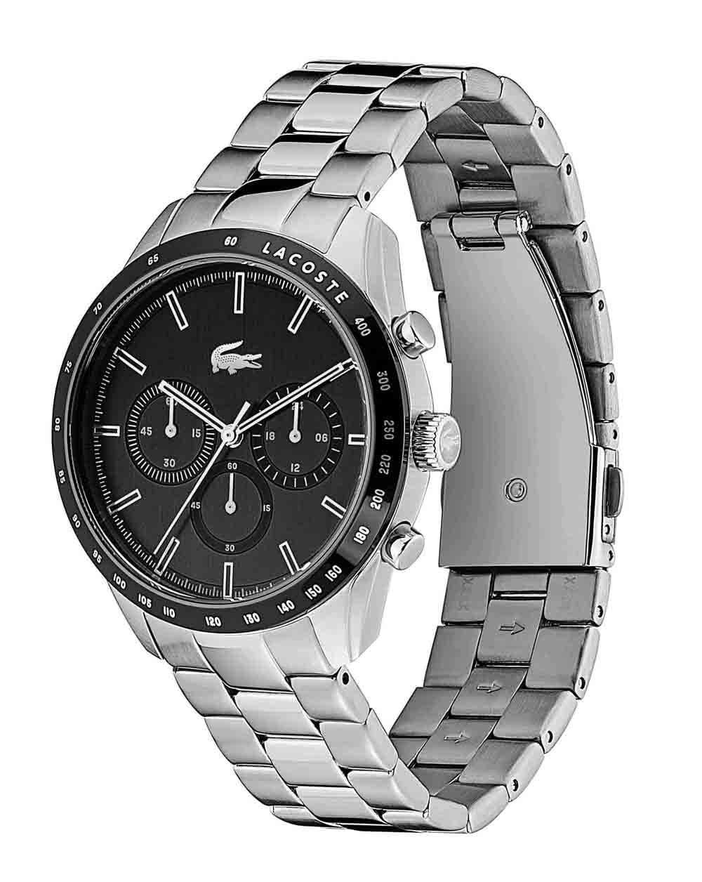 Lacoste Boston Watch Black/Silver - Image 2