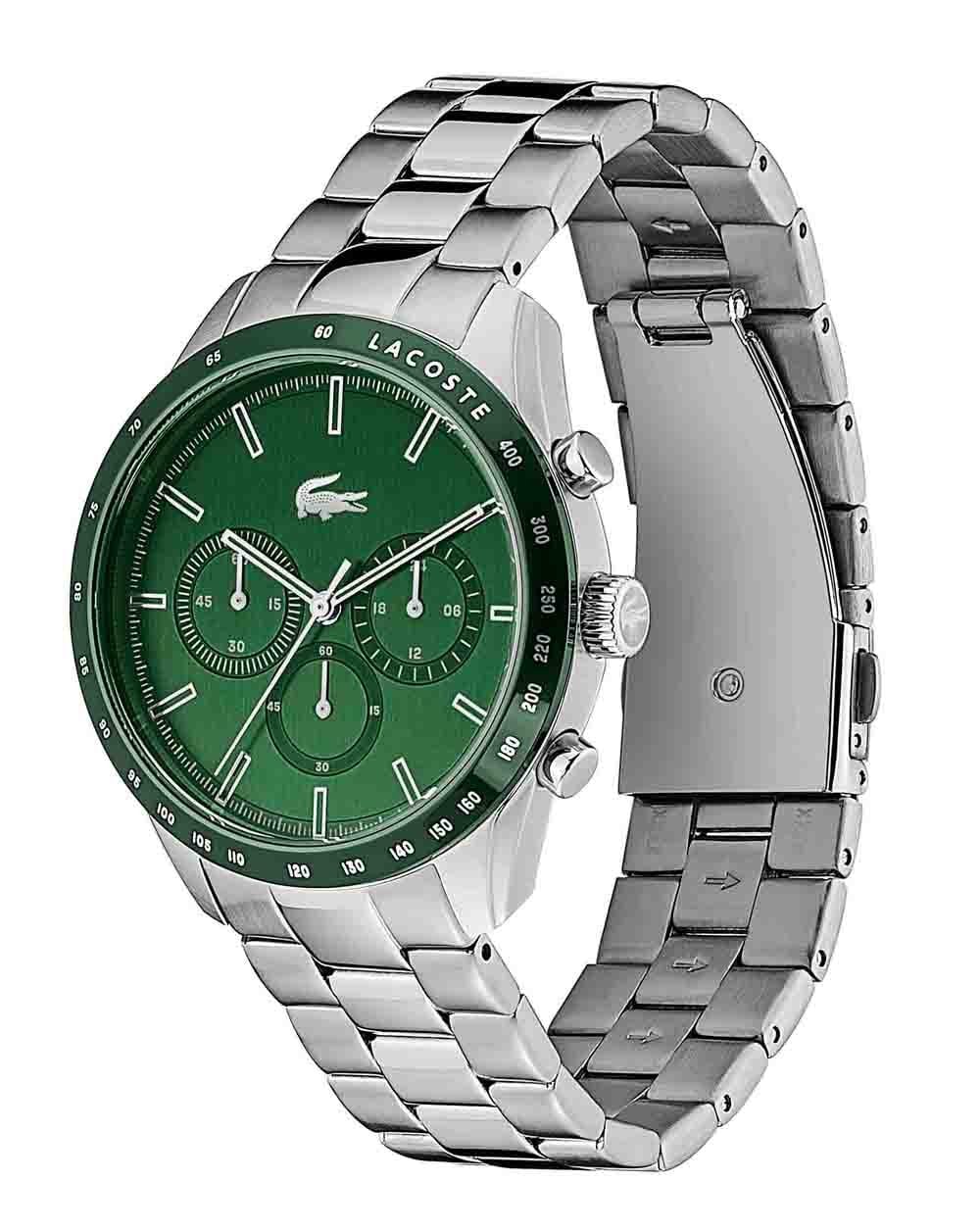 Lacoste Boston Watch Green/Silver - Image 2