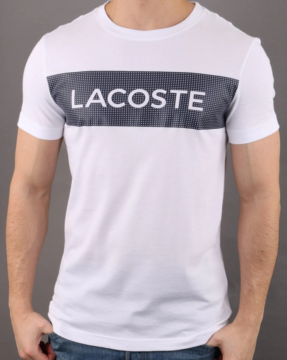 Lacoste Box T-shirt White/Navy