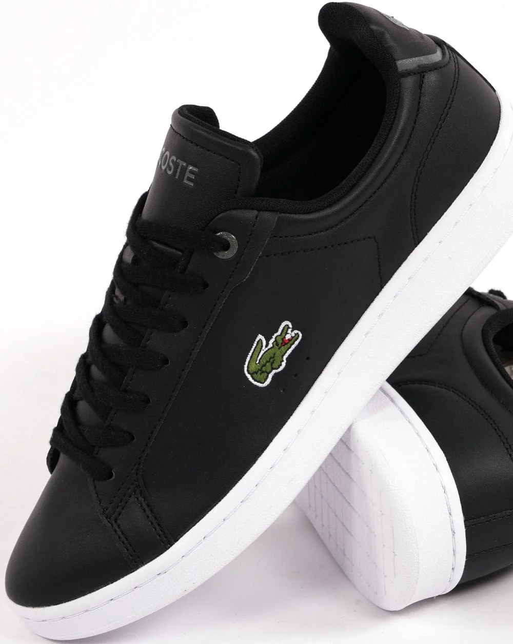 Lacoste Carnaby Pro Leather Trainers Black/White