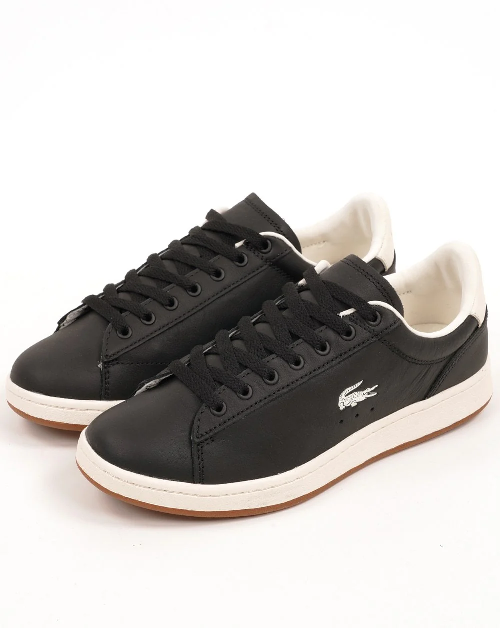 Lacoste Carnaby Set Trainers Black/Gum - Image 2