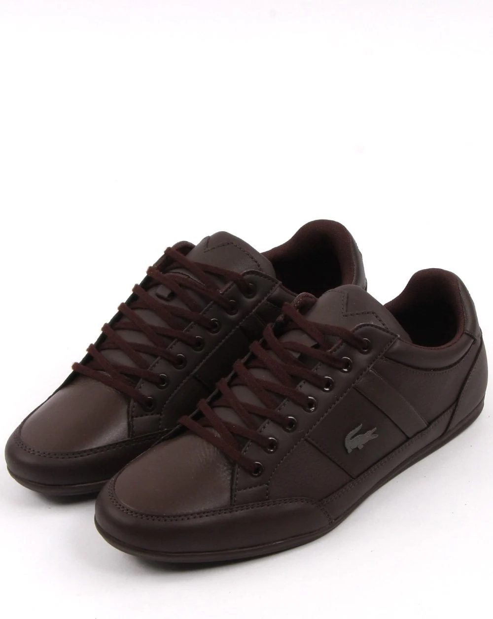 Lacoste Chaymon Trainer Dark Brown - Image 3