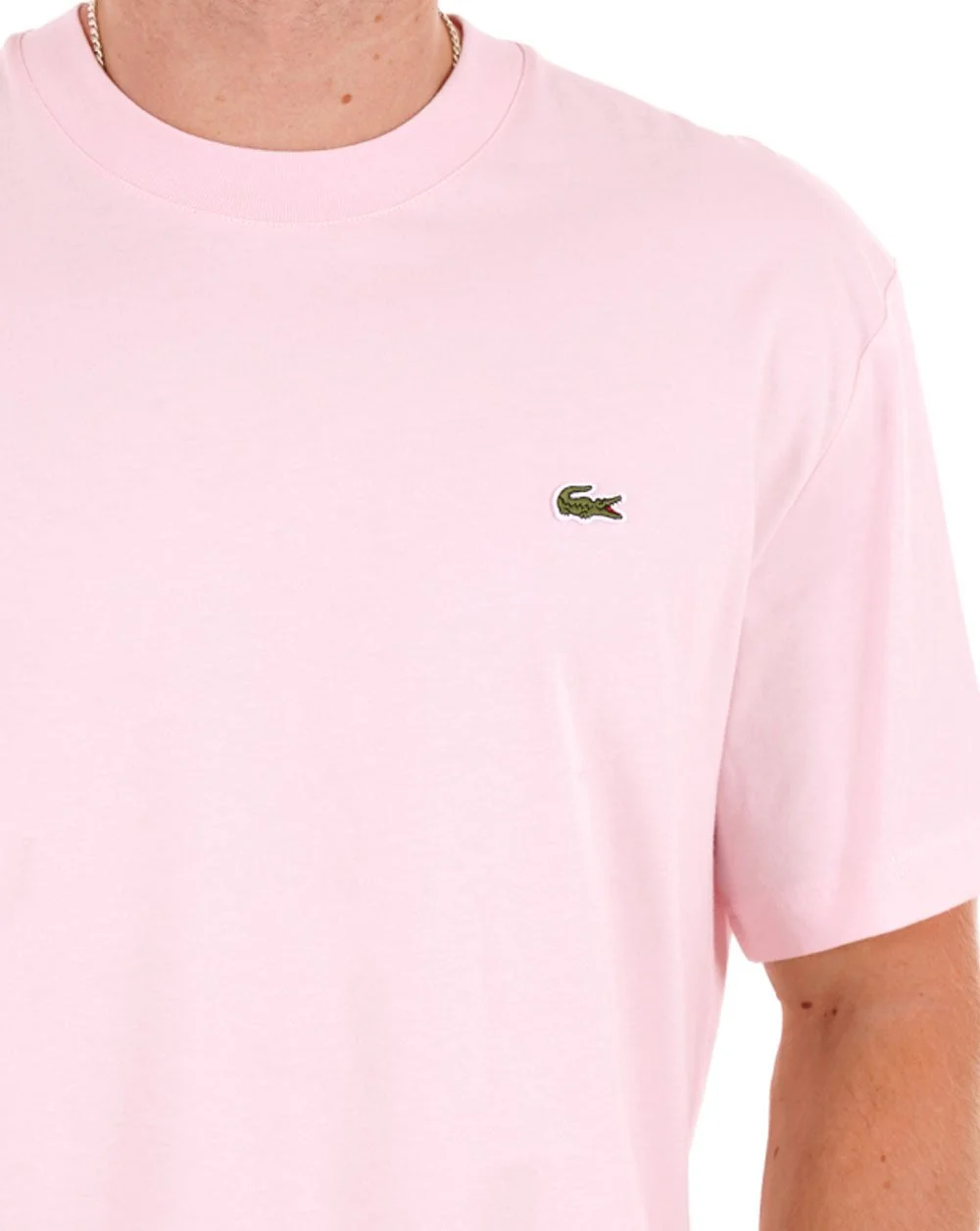 Lacoste Classic Fit T Shirt Flamingo - Image 2