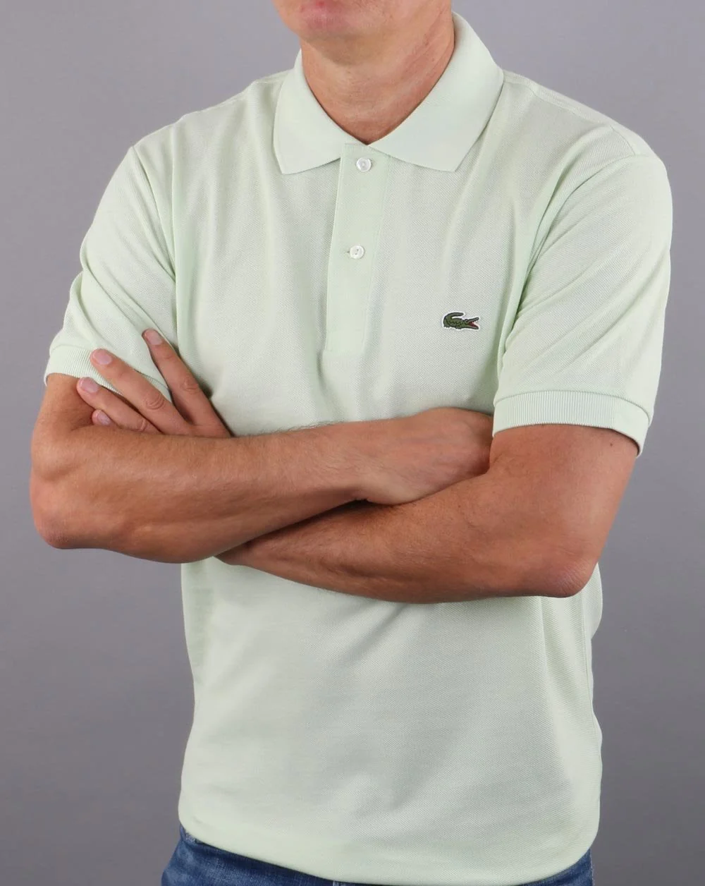 Lacoste Classic Pique Polo Shirt - soft green - Image 4
