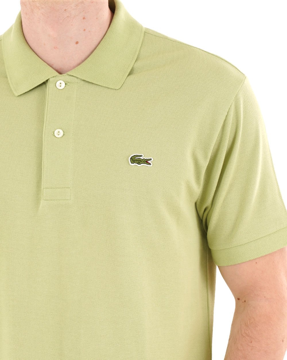 Lacoste Classic Polo Shirt Birch Green - Image 2