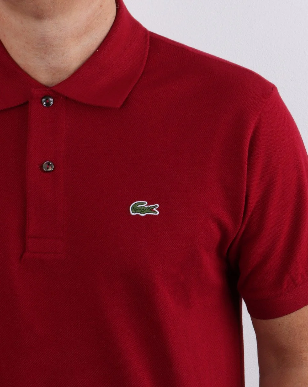 Lacoste Classic Polo Shirt Bordeaux - Image 2