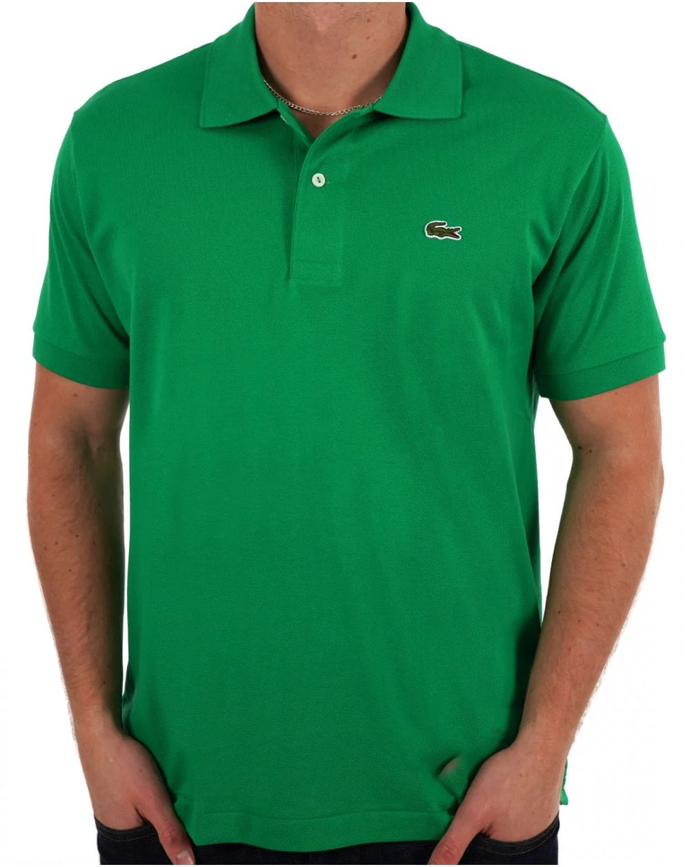 Lacoste Classic Polo Shirt Bright Green - Image 3