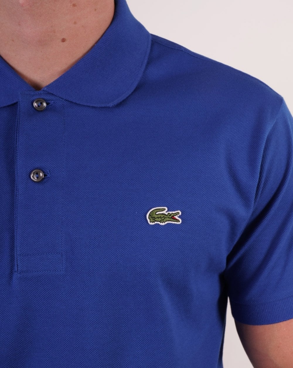 Lacoste Classic Polo Shirt Cobalt Blue - Image 2