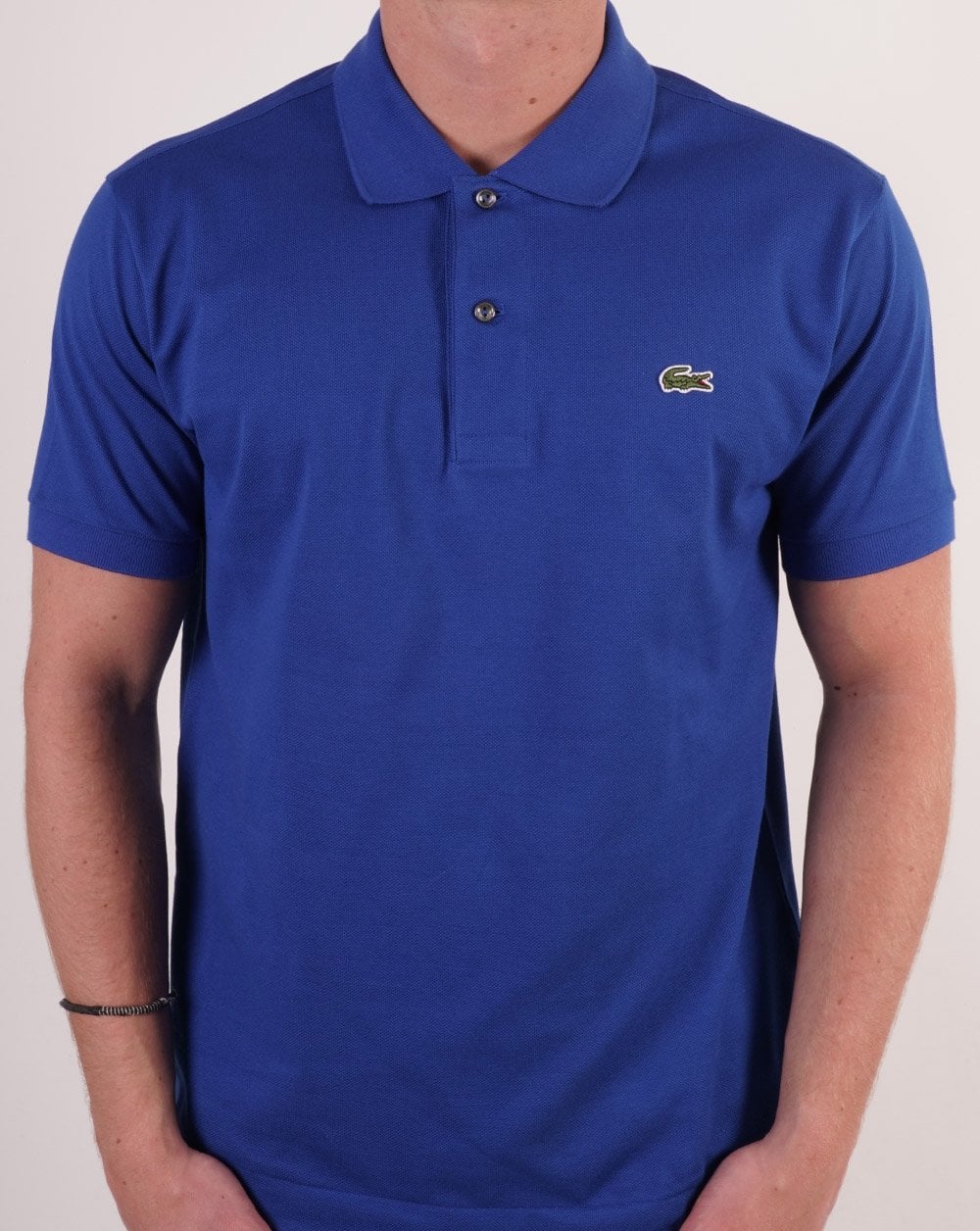 Lacoste Classic Polo Shirt Cobalt Blue - Image 3