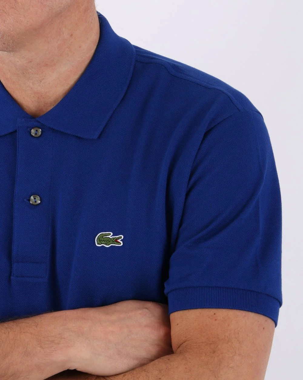 Lacoste Classic Polo Shirt Cosmic Blue - Image 2