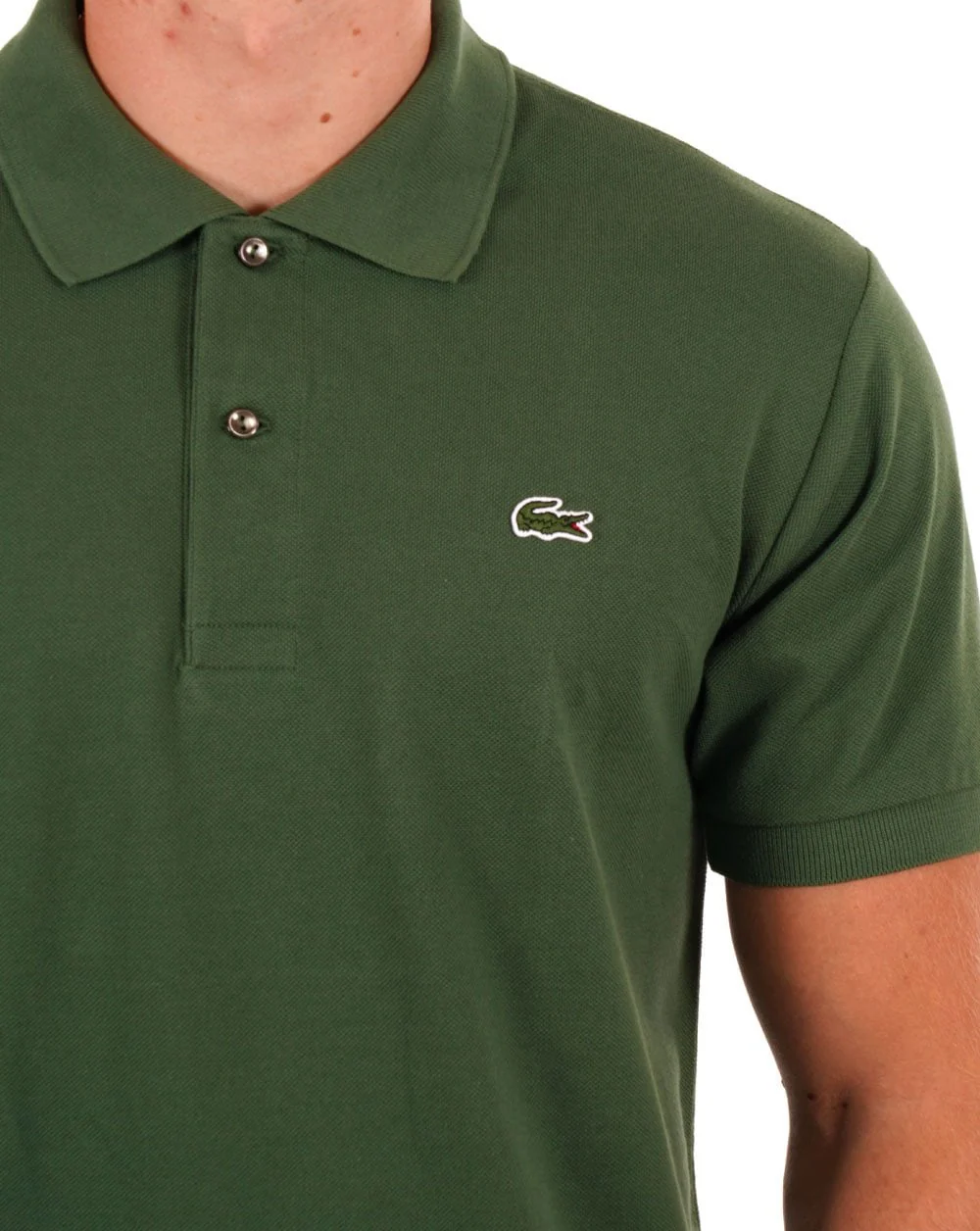 Lacoste Classic Polo Shirt Dark Green - Image 2