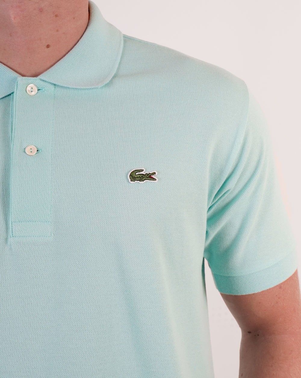 Lacoste Classic Polo Shirt Pastille Mint - Image 2