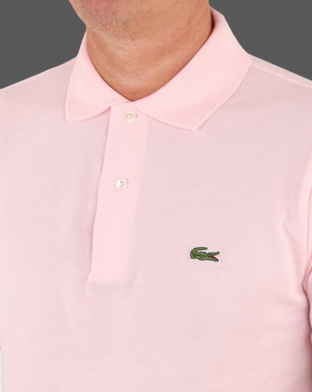 Lacoste Classic Polo Shirt Pink - Image 3