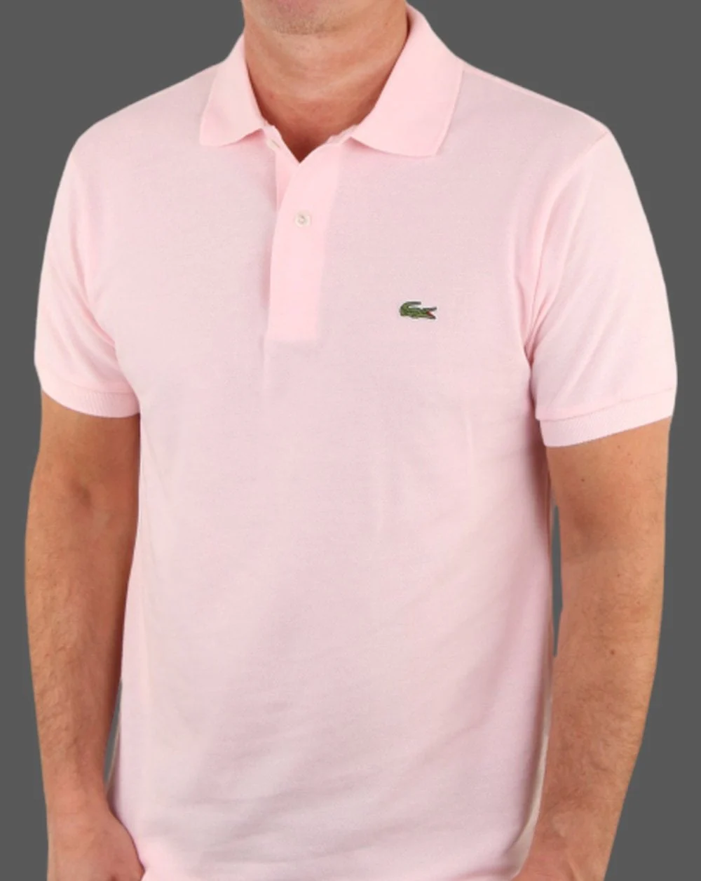 Lacoste Classic Polo Shirt Pink - Image 4