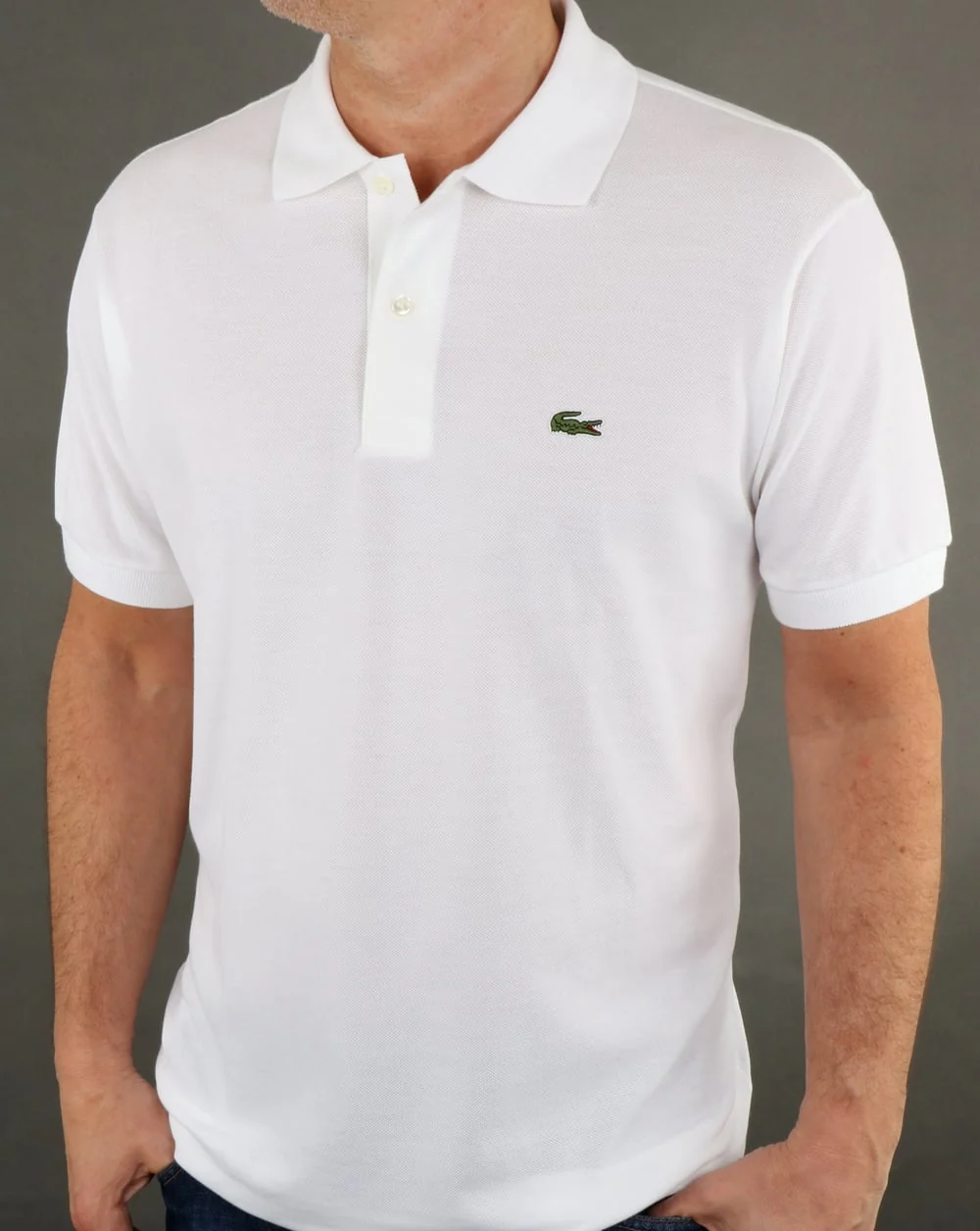 Lacoste Classic Polo Shirt White - Image 2