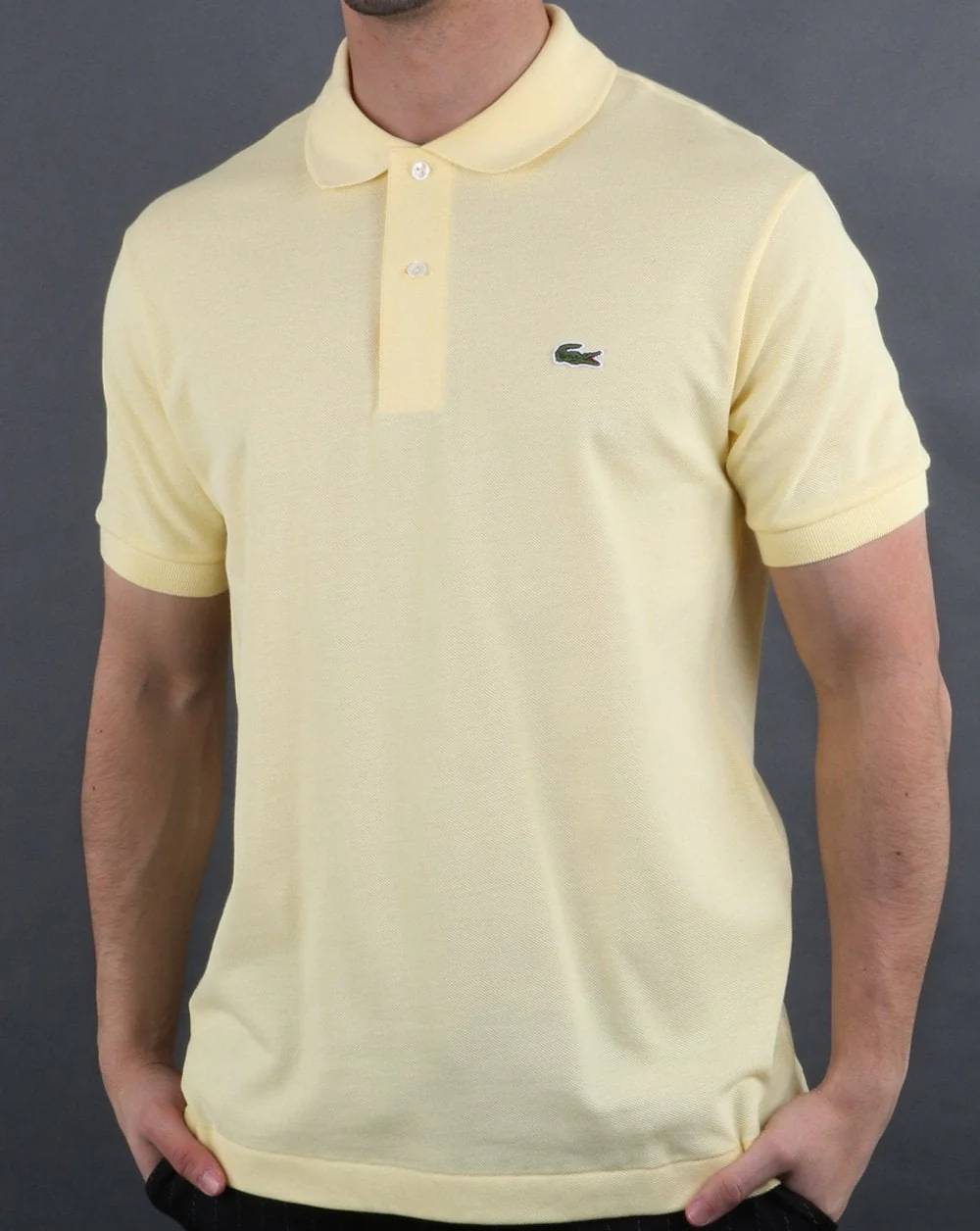 Lacoste Classic Polo Shirt Yellow