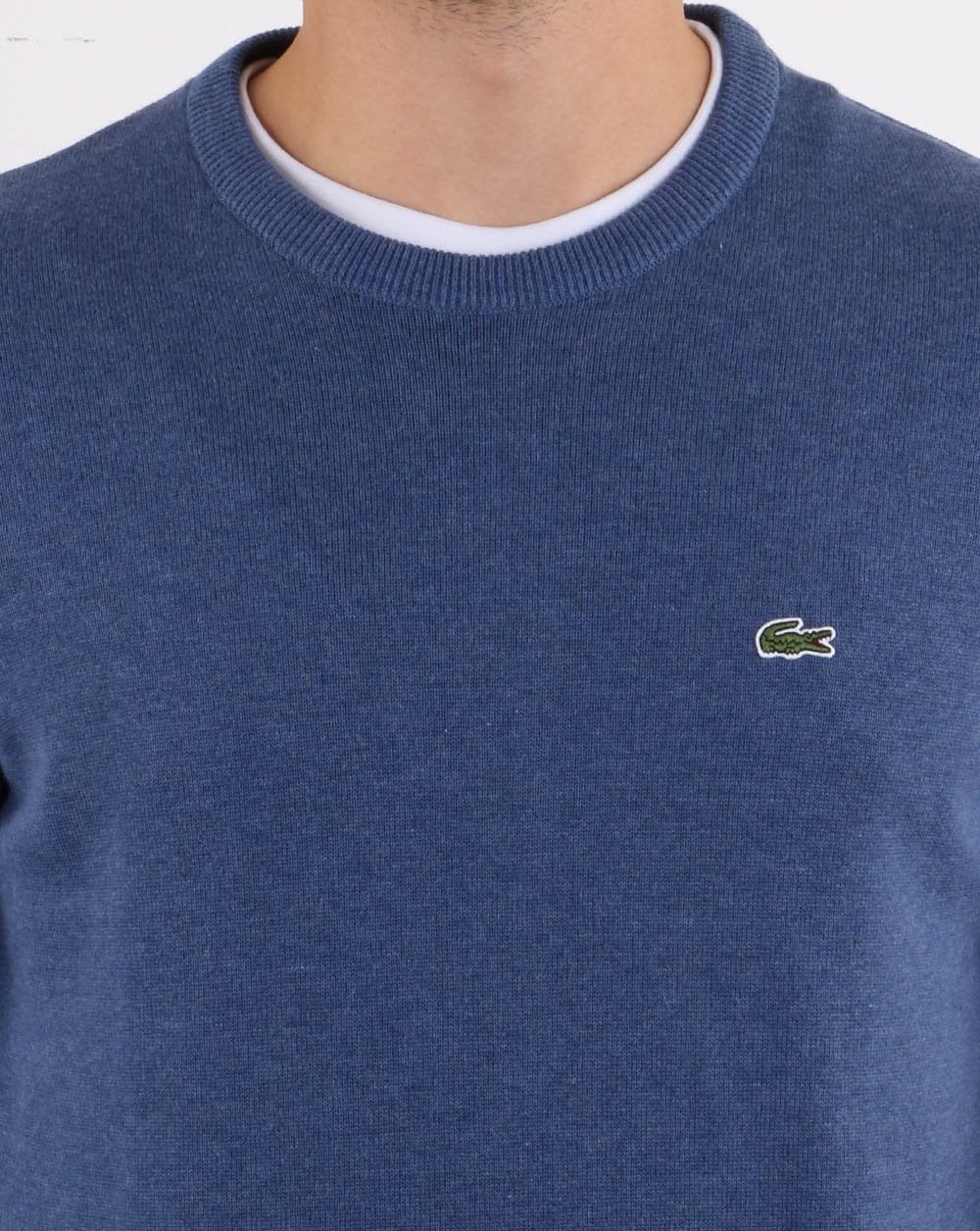 Lacoste Crew Neck Jumper Blue - Image 4
