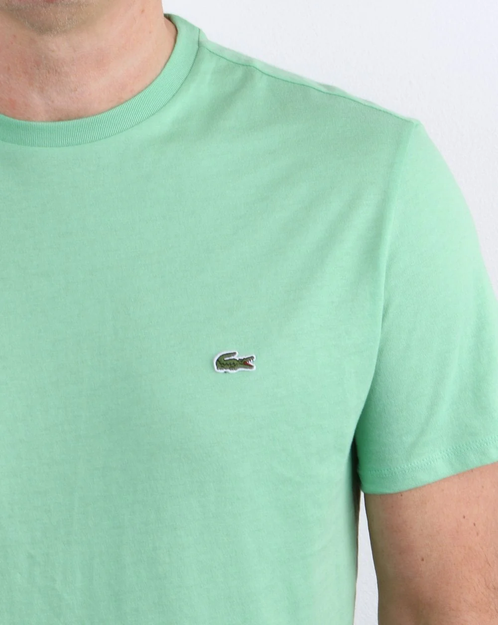 Lacoste Crew Neck T-shirt Mint - Image 3