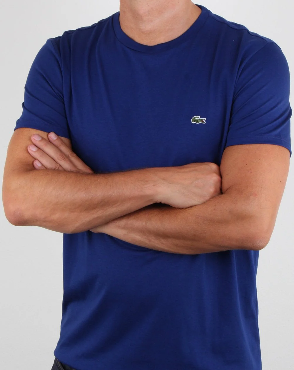 Lacoste Crew Neck T-shirt Ocean - Image 3