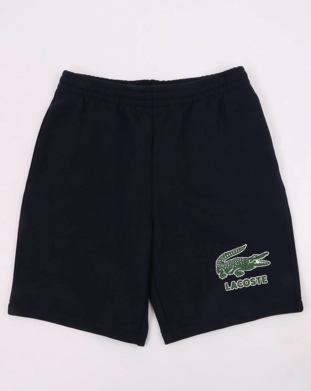 Lacoste Croc Print Shorts Navy