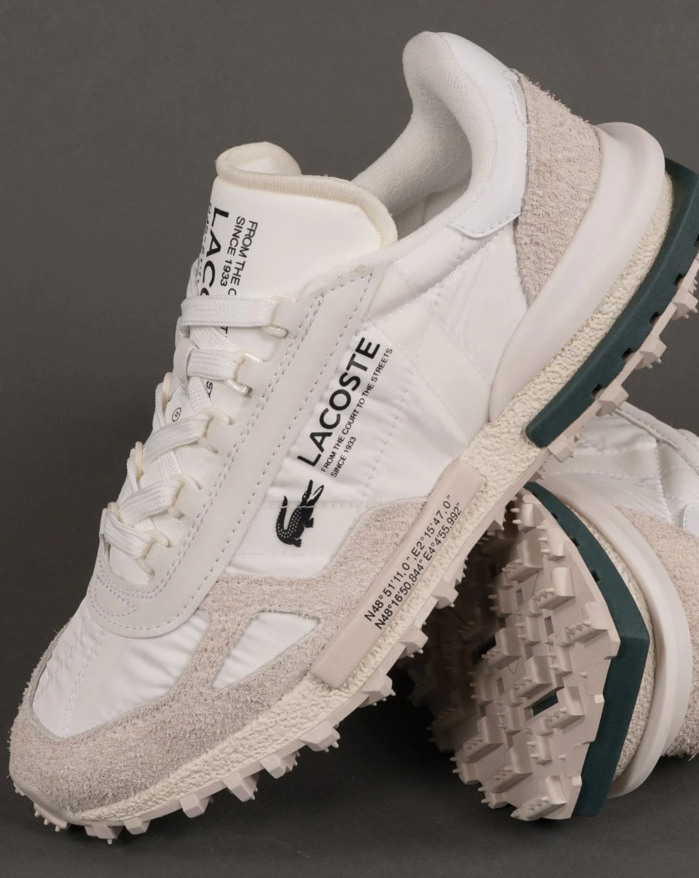 Lacoste Elite Active Trainer White/Dark Green