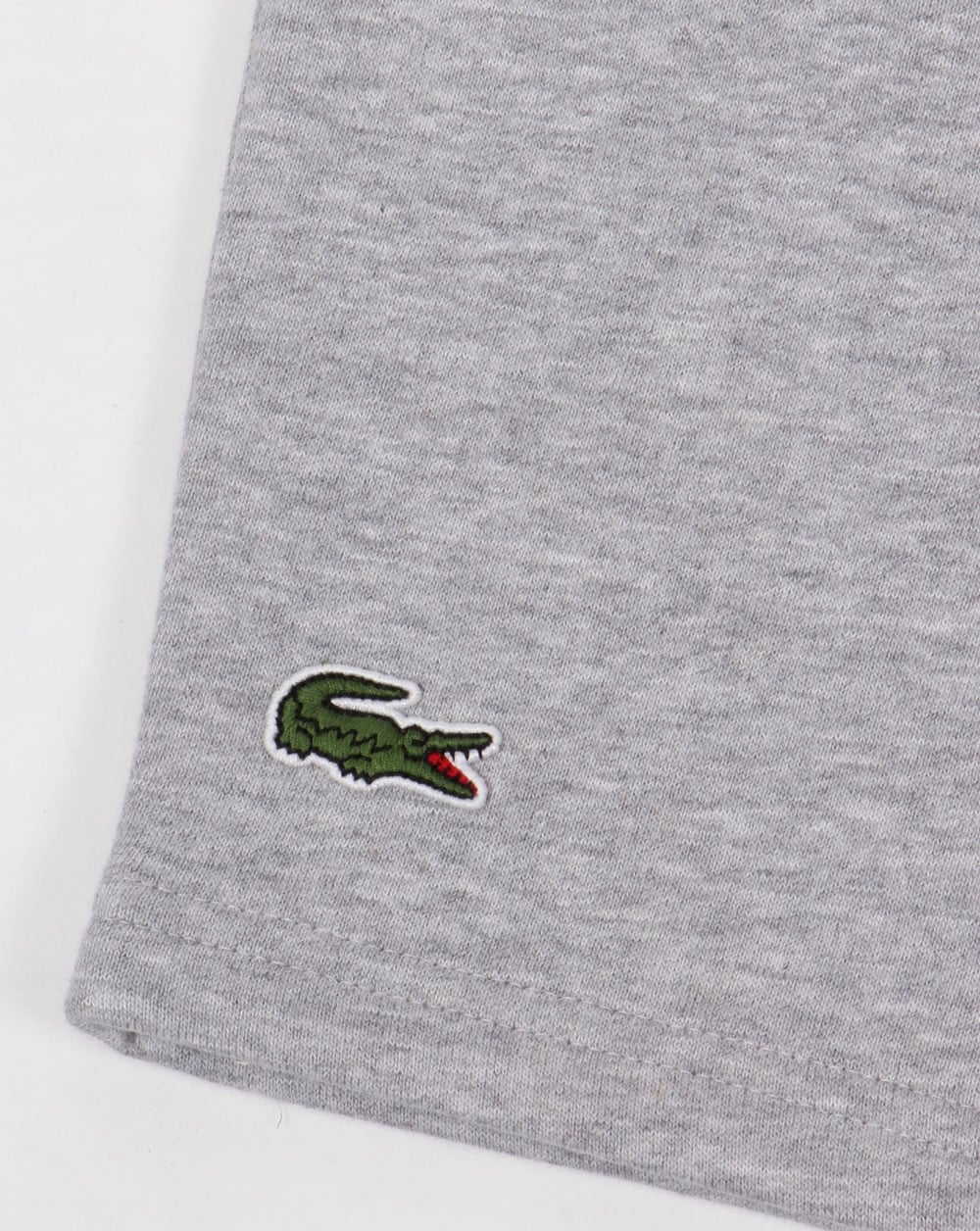Lacoste Fleece Shorts Grey Marl - Image 3