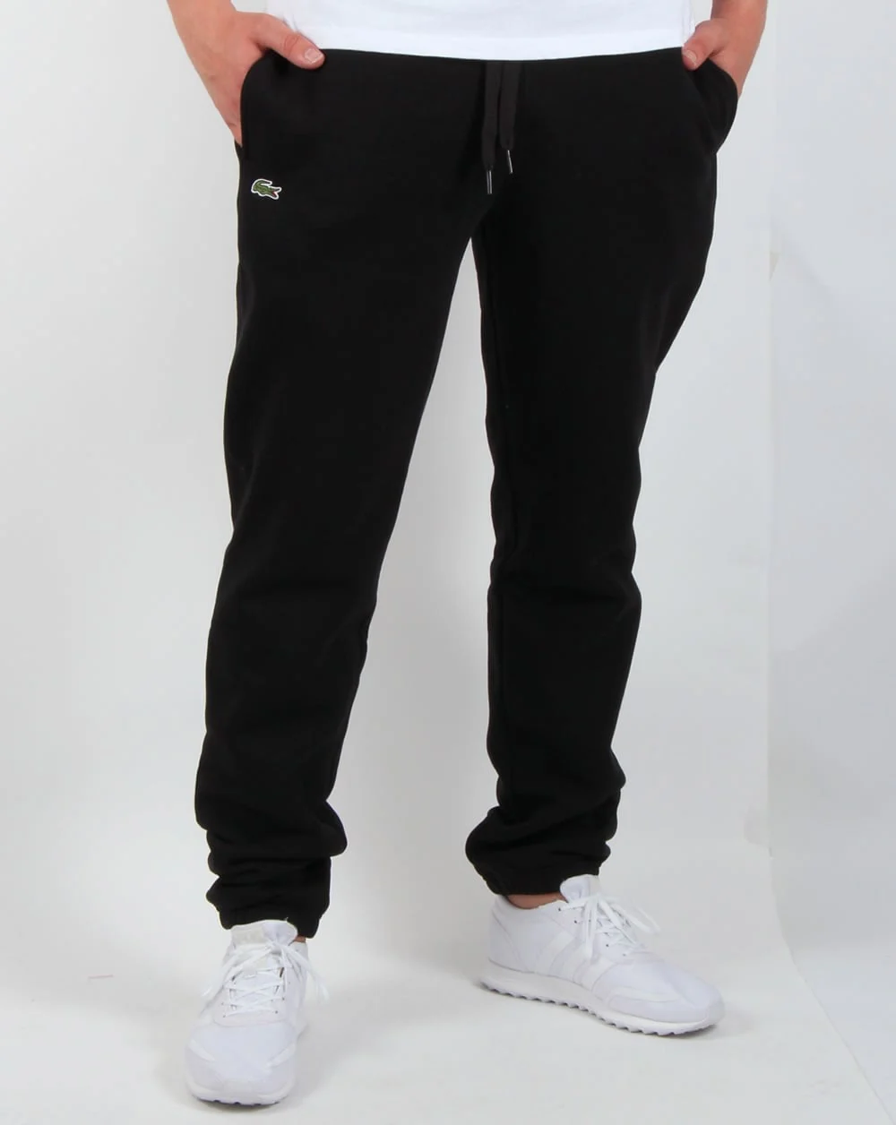 Lacoste Fleece Track Pants Black