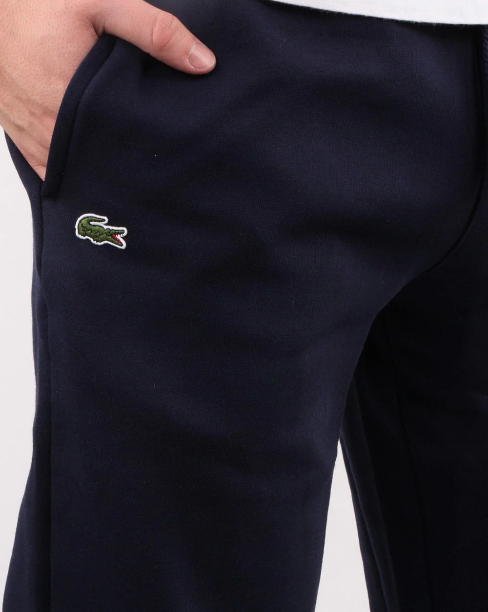 Lacoste Fleece Track Pants Navy - Image 2
