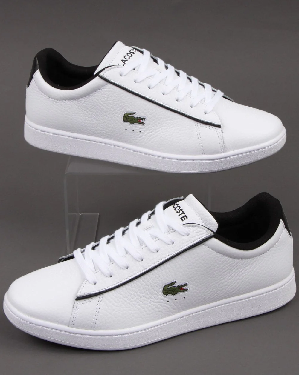 Lacoste Footwear Carnaby Evo Trainer White/Black