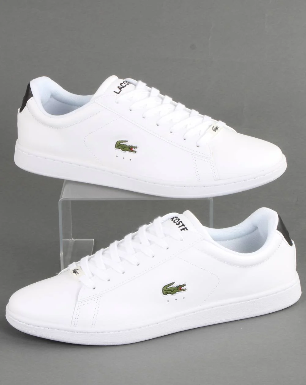 Lacoste Footwear Carnaby Evo Trainer White/Black