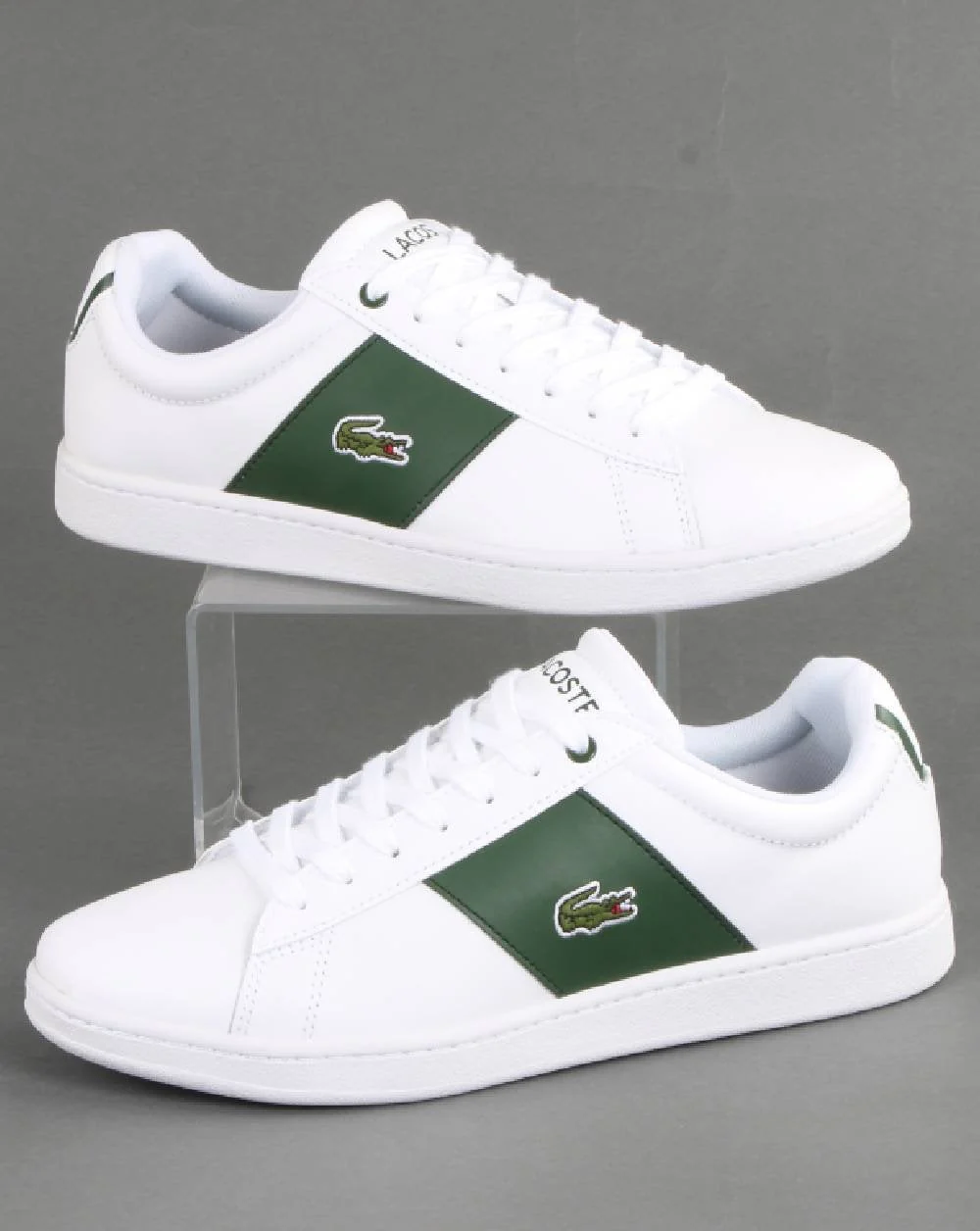 Lacoste Footwear Carnaby Trainer White/Dark Green