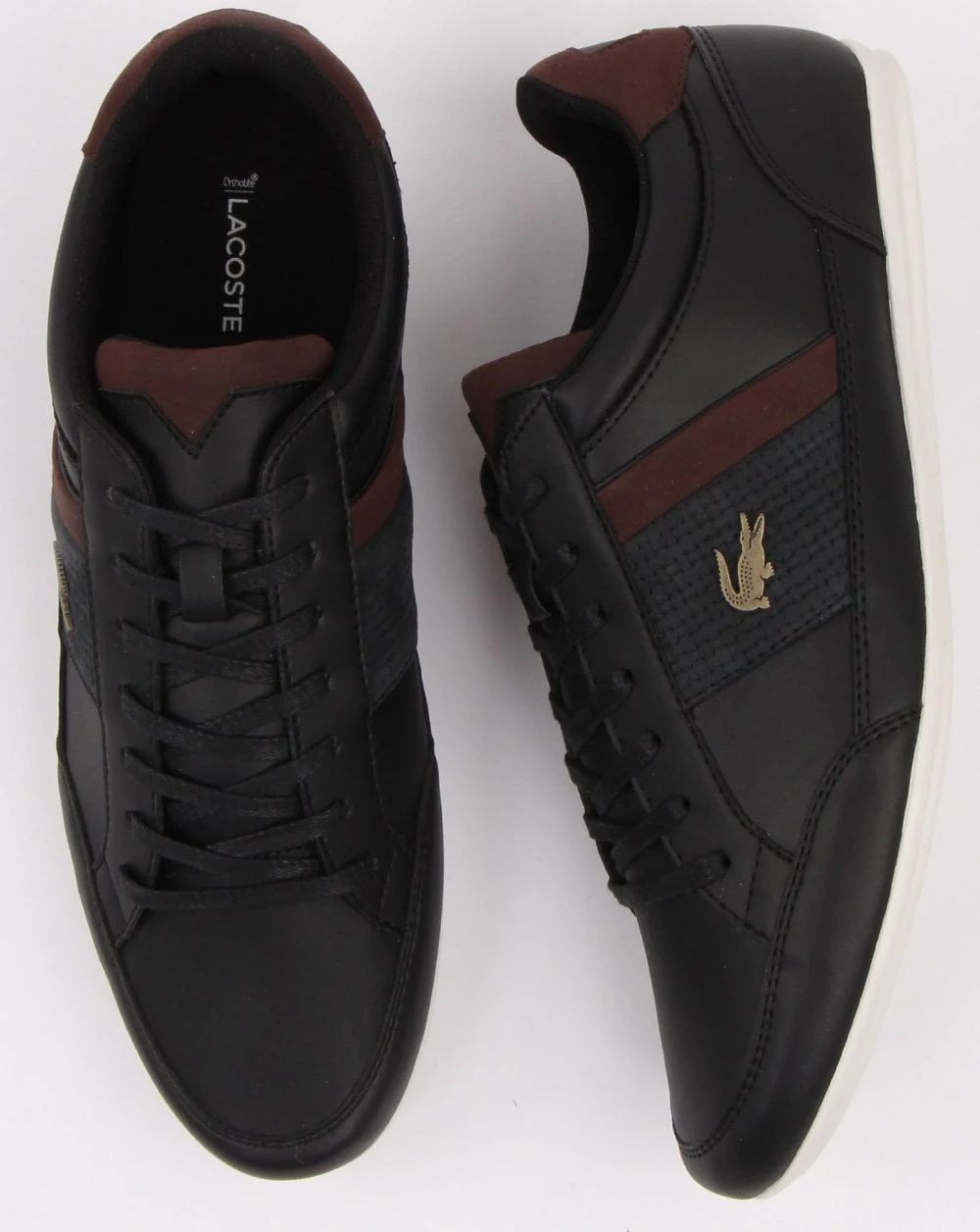 Lacoste Footwear Chaymon Trainer Black/Brown - Image 2