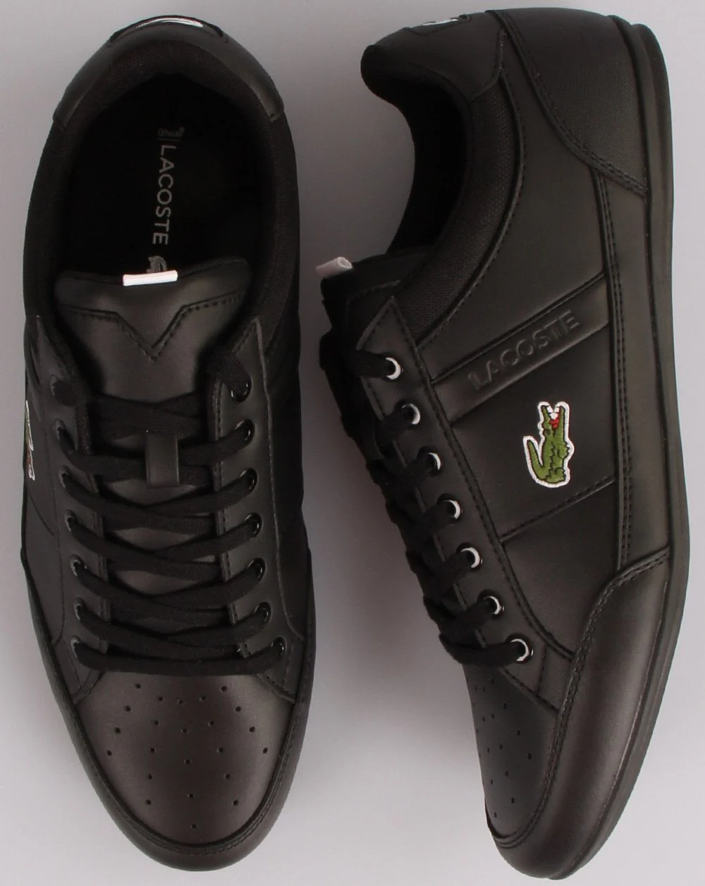 Lacoste Footwear Chaymon Trainer Black/White - Image 2