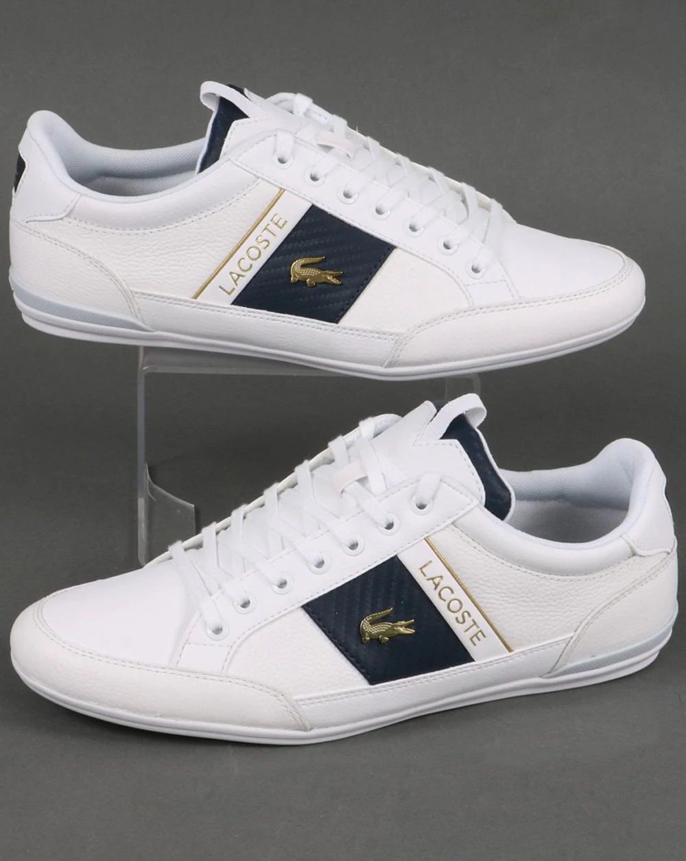 Lacoste Footwear Chaymon Trainer White/Navy