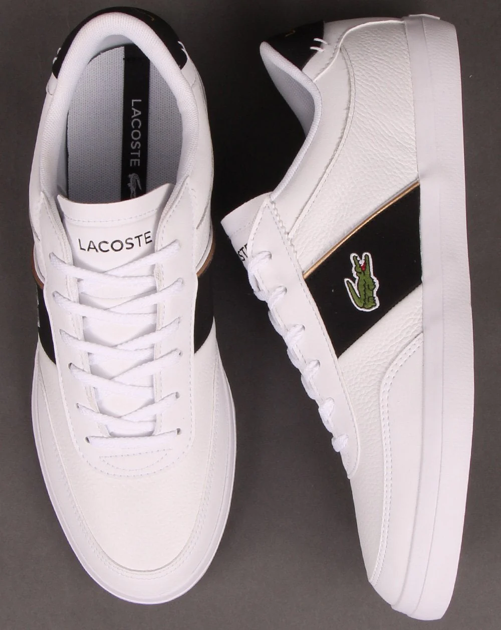 Lacoste Footwear Court Master Trainer White/Black - Image 2