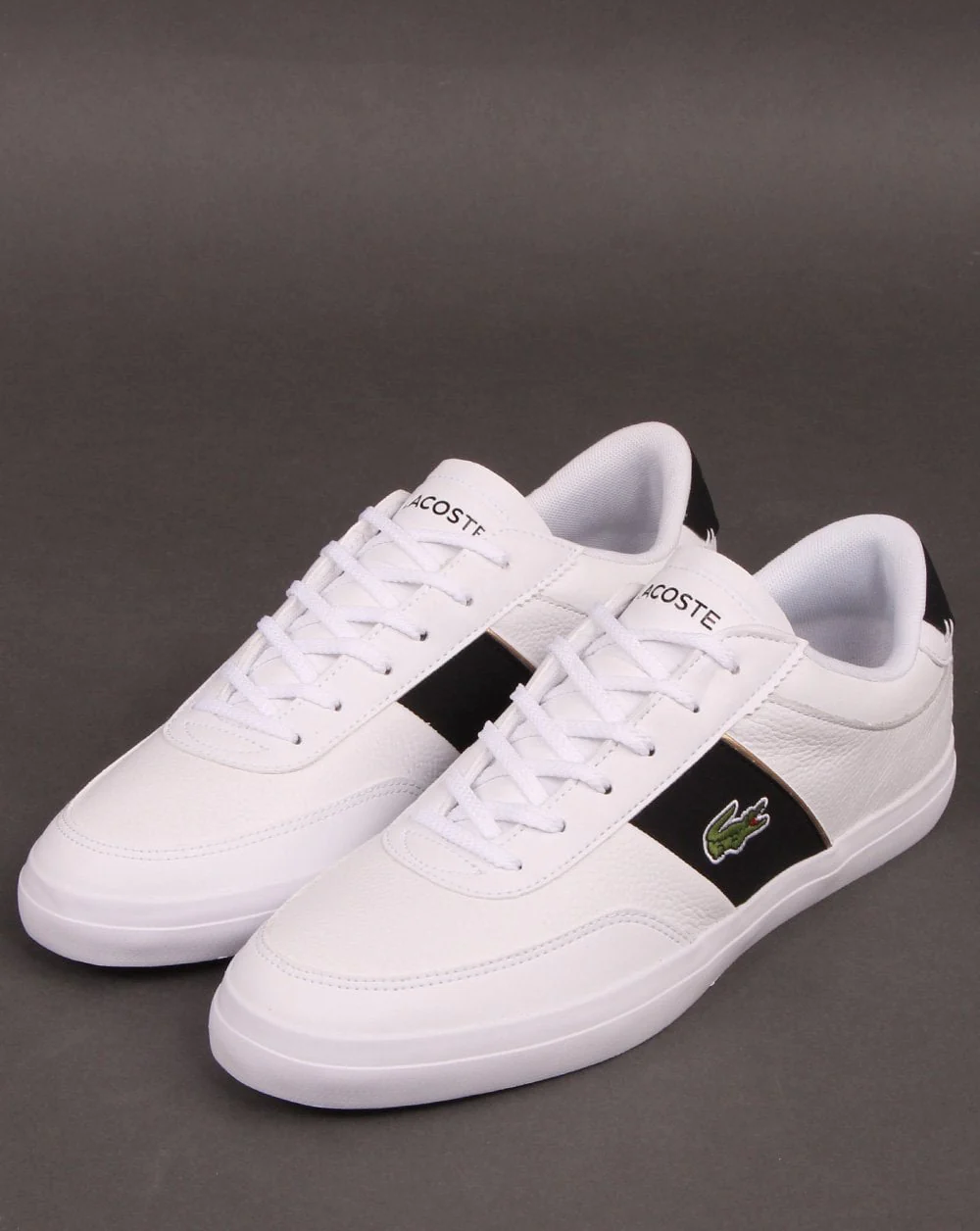 Lacoste Footwear Court Master Trainer White/Black - Image 3