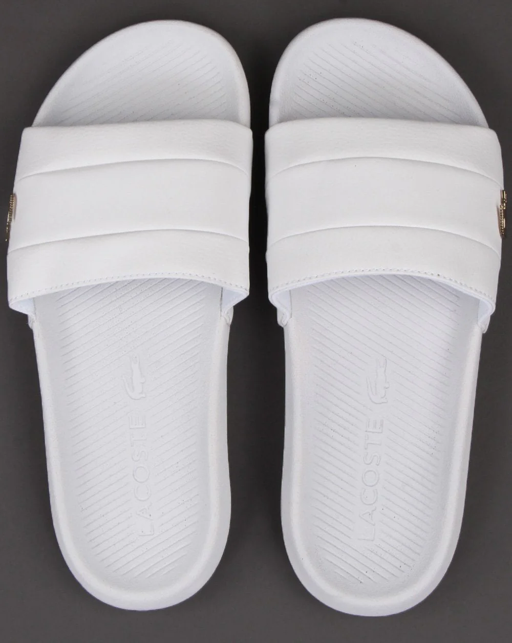 Lacoste Footwear Croco Slide White/white - Image 2