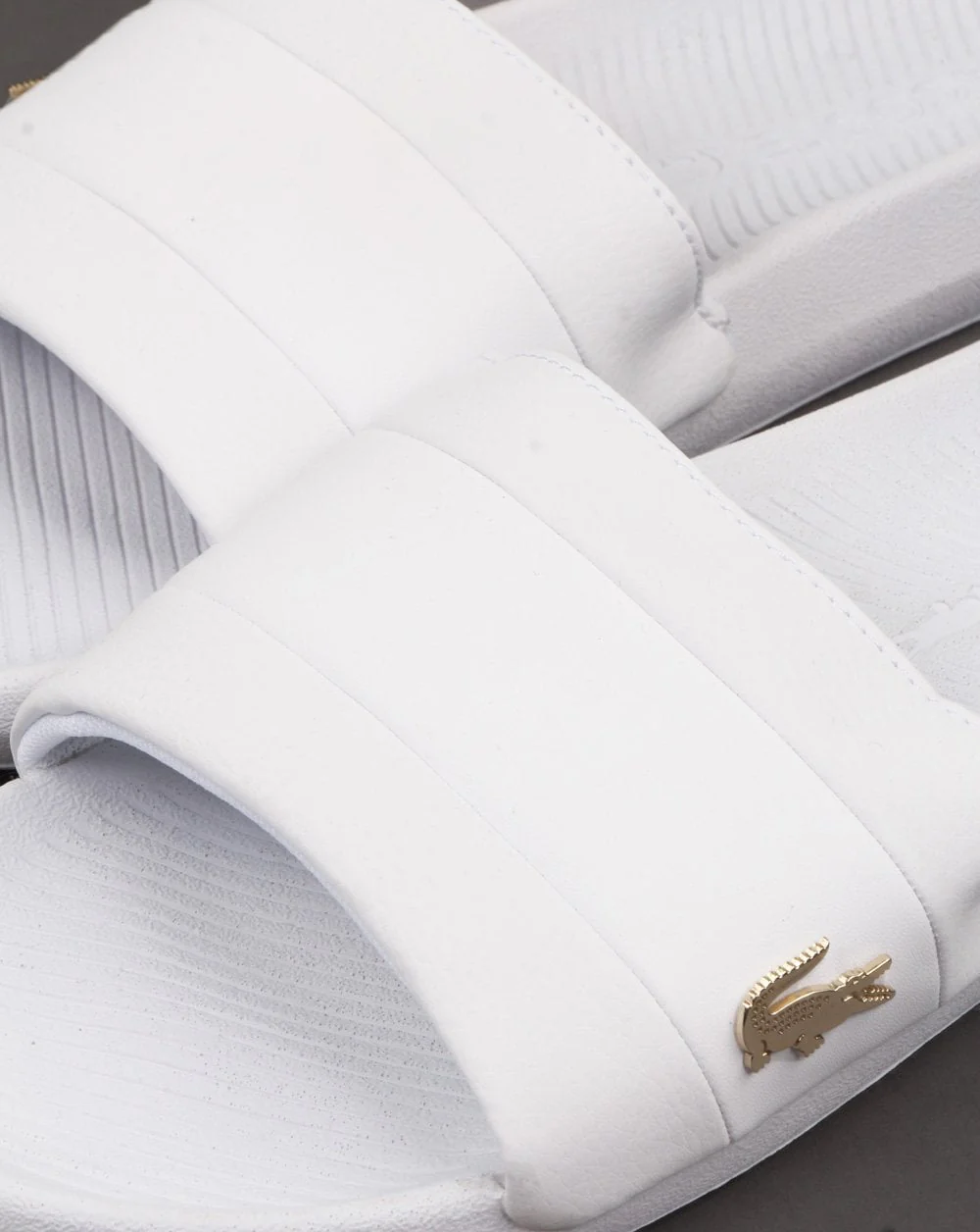 Lacoste Footwear Croco Slide White/white - Image 3